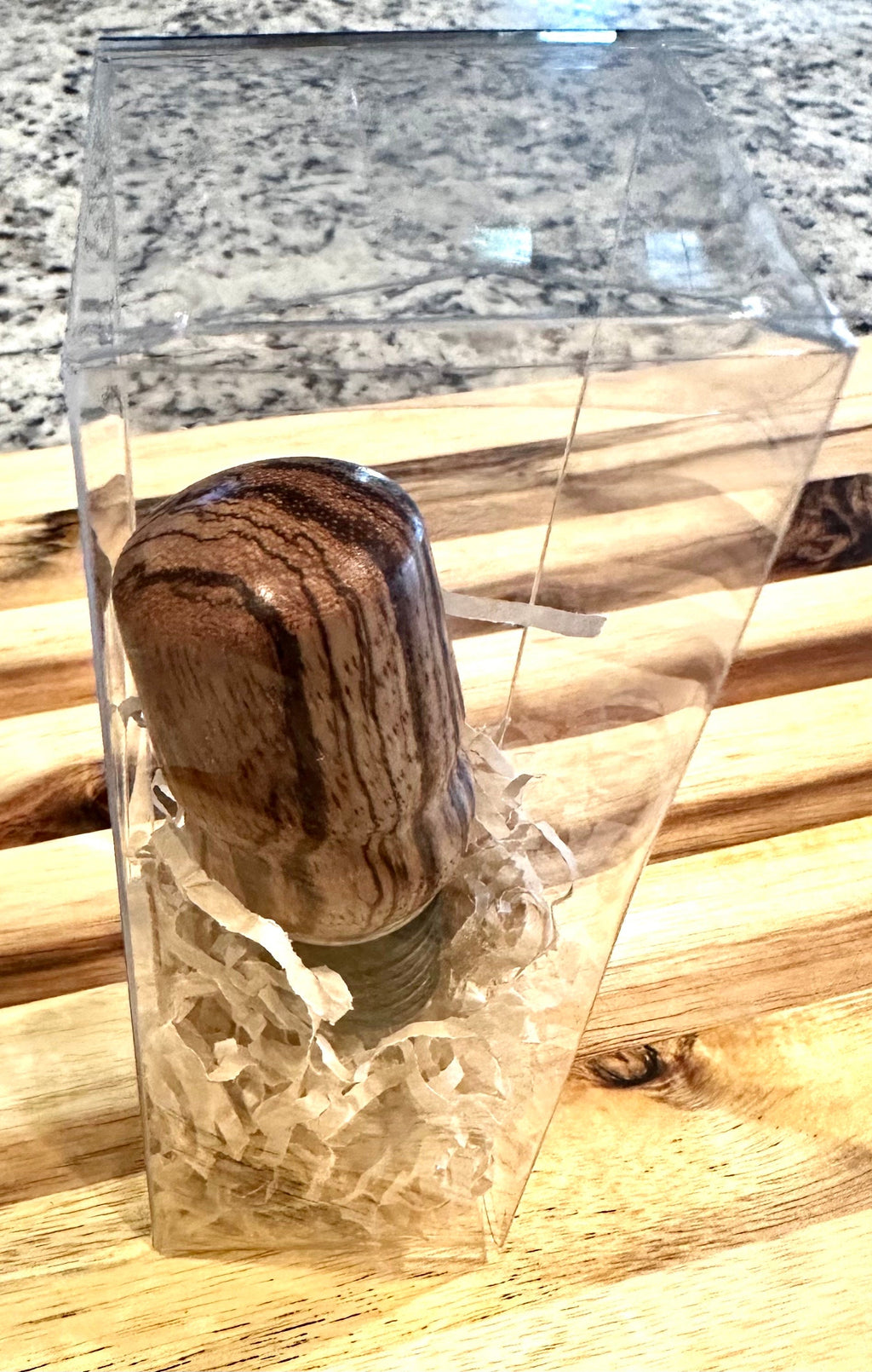 handmade wooden wine bottle stoppers hand turned from hard wood with stainless steel