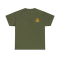 IDF T-shirt 100% cotton with 3" pocket size logo Israel Army shirt unisex adult