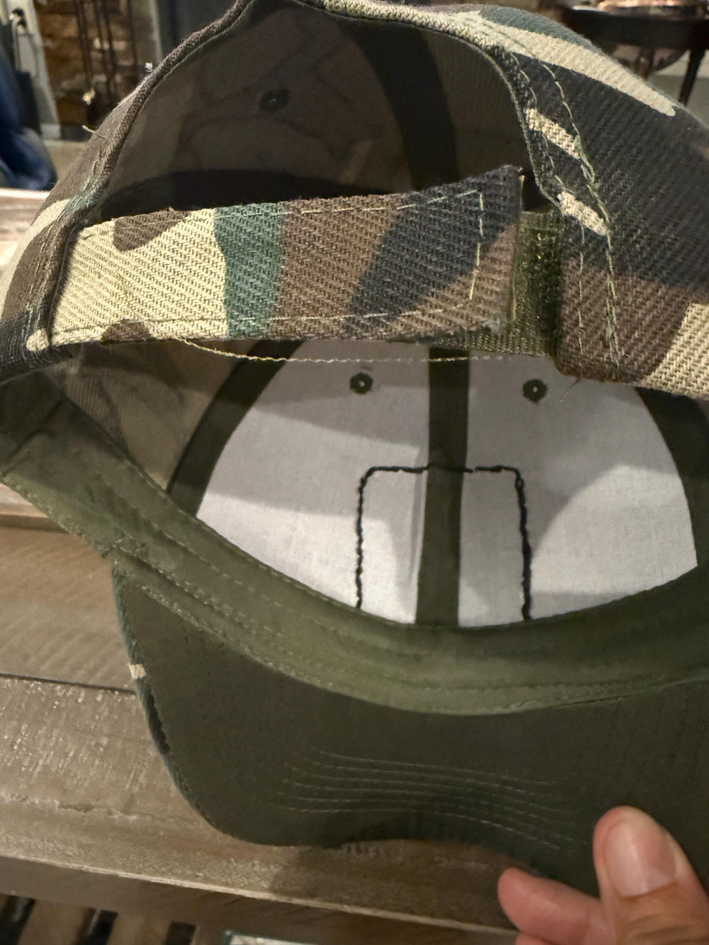 IDF Hat baseball cap leatherette patch laser engraved and heat pressed applied hand stitched Givati unit Camo and blue and white Israel flag