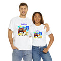 Jerusalem Camel old city with Shalom in Hebrew Unisex Heavy Cotton Tee