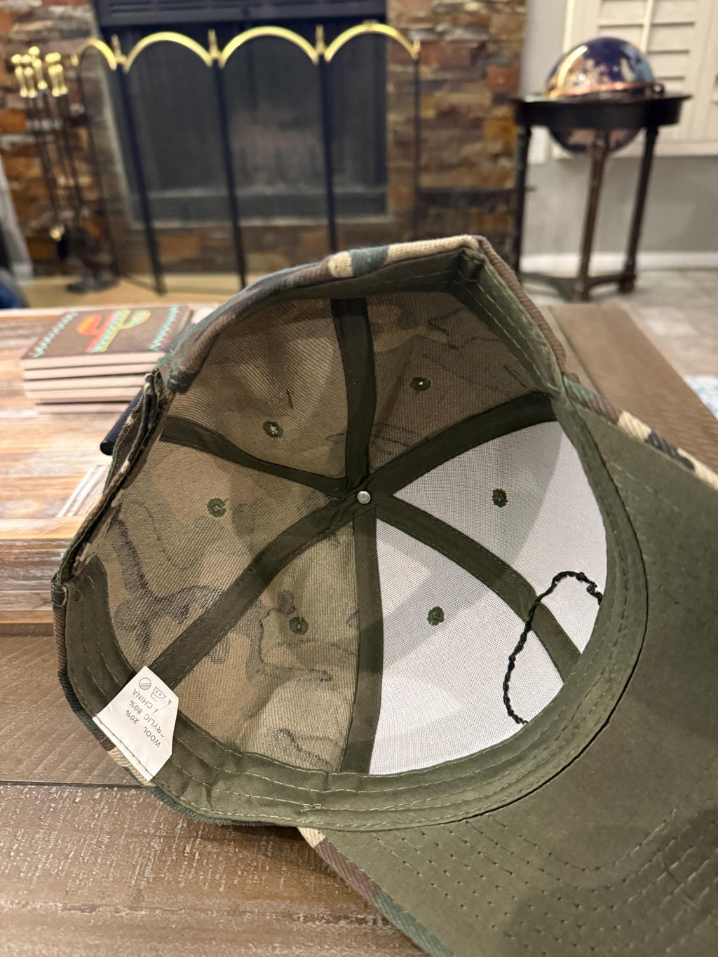 IDF Hat baseball cap leatherette patch laser engraved and heat pressed applied hand stitched Givati unit Camo and blue and white Israel flag