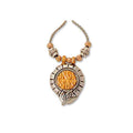 Heal me Necklace by Leehee from Israel Sterling silver with gold